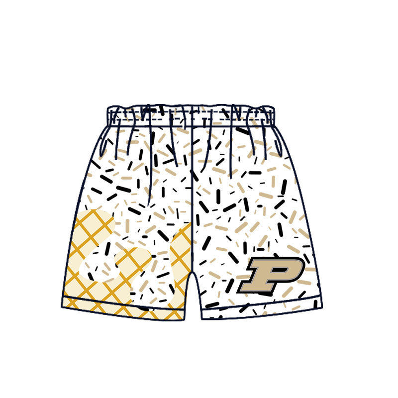 ( Moq 5 each style ) Baby Boy Girl Team P Sibling Dress Shirt Shorts Pants 6.2