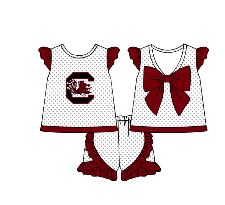 ( Moq 5 Each Style ) Baby Boys Girls Toddler Chicken Plaid Sibling Shorts Sets Team Clothing