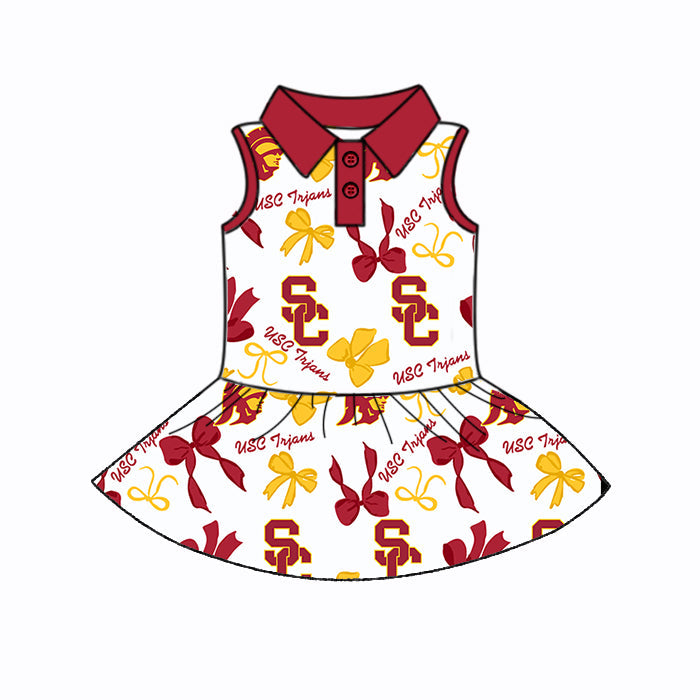 ( Moq 5 each style ) Baby Girl Team Bows Sibling Dress Set 5.26