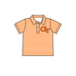 ( Moq 5 each style ) Baby Boy Girl Team Cheer Sibling Shirt Orange Bows Dress Set 8.2