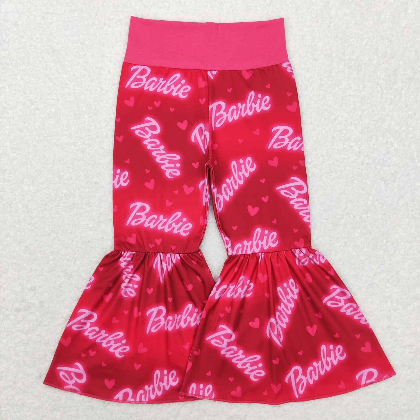 P0275 Baby Girl Doll Valentine's Day Bell Pants