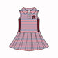 ( Moq 5 each style ) Baby Boy Girl Short Sleeves Team Sibling Dress Shirt Set 5.5