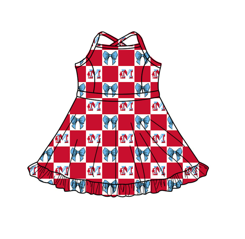 ( Moq 5 Each Style ) Baby Boys Girls Toddler Bows Team Sibling Shorts Dress Shirt Set Summer Clothes