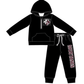 ( MOQ 5 ) Custom Design Baby Kids Toddler Long Sleeves Hoodie Tops Pants Sets