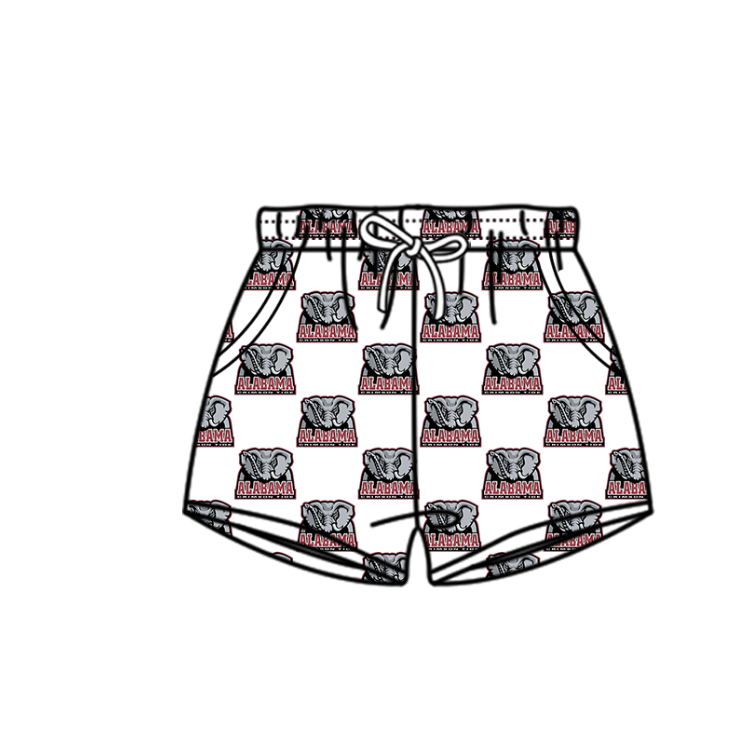 ( Moq 5 Each Style ) Baby Boys Girls Elephant Sibling Team Sets Swimsuits Football Clothes