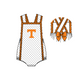 ( Moq 5 ) Baby Girls Kids Sleeveless T Dots Bows Team Romper