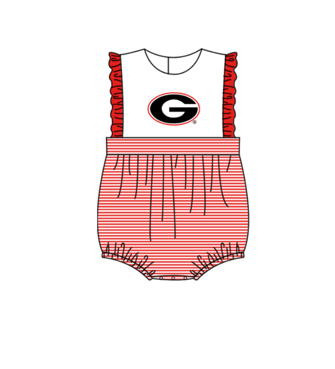 ( Moq 5 Each Style ) Baby Boys Girls Kids Red Stripes Team Sibling Rompers Sets
