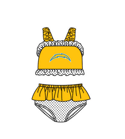 ( Moq 5 Each Style ) Baby Boys Girls Kids Team Sibling Orange Jumpsuits Sets Swimsuits Clothes