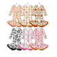 ( Moq 30 Each Style ) Sibling Baby Girls Kids Long Sleeves Pumpkins Bows Fur Jumpsuits Fall Clothes