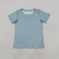 Baby Boys Kids Short Sleeves Baseball Green Shirt Tops RTS