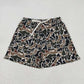 Adult Men Dark Brown Camo Swim Trunks Shorts