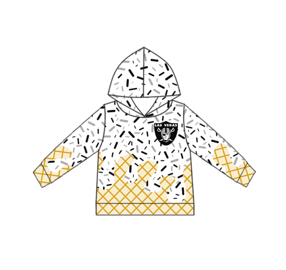 Baby Kids Toddler Kids Toddler Team Hoodie Pullover Shirt ( Moq 5 )