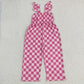 Baby Girl Short Sleeves Leopard Flower Pants Sibling Jumpsuit Clothes RTS