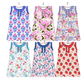 ( Moq 5 Each Style ) Sibling Baby Girls Kids Sleeveless Flower Knee Length Dresses