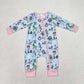 Baby Girl Infant Long Sleeves Toys Zipper Romper