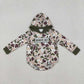 Sibling Baby Boys Kids Long Sleeves Embroidery Mama's Boy Romper Clothes Set RTS
