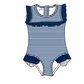 ( Moq 5 Each Style ) Baby Boys Girls Kids Team Sibling Jumpsuits Sets Swimsuits Clothes