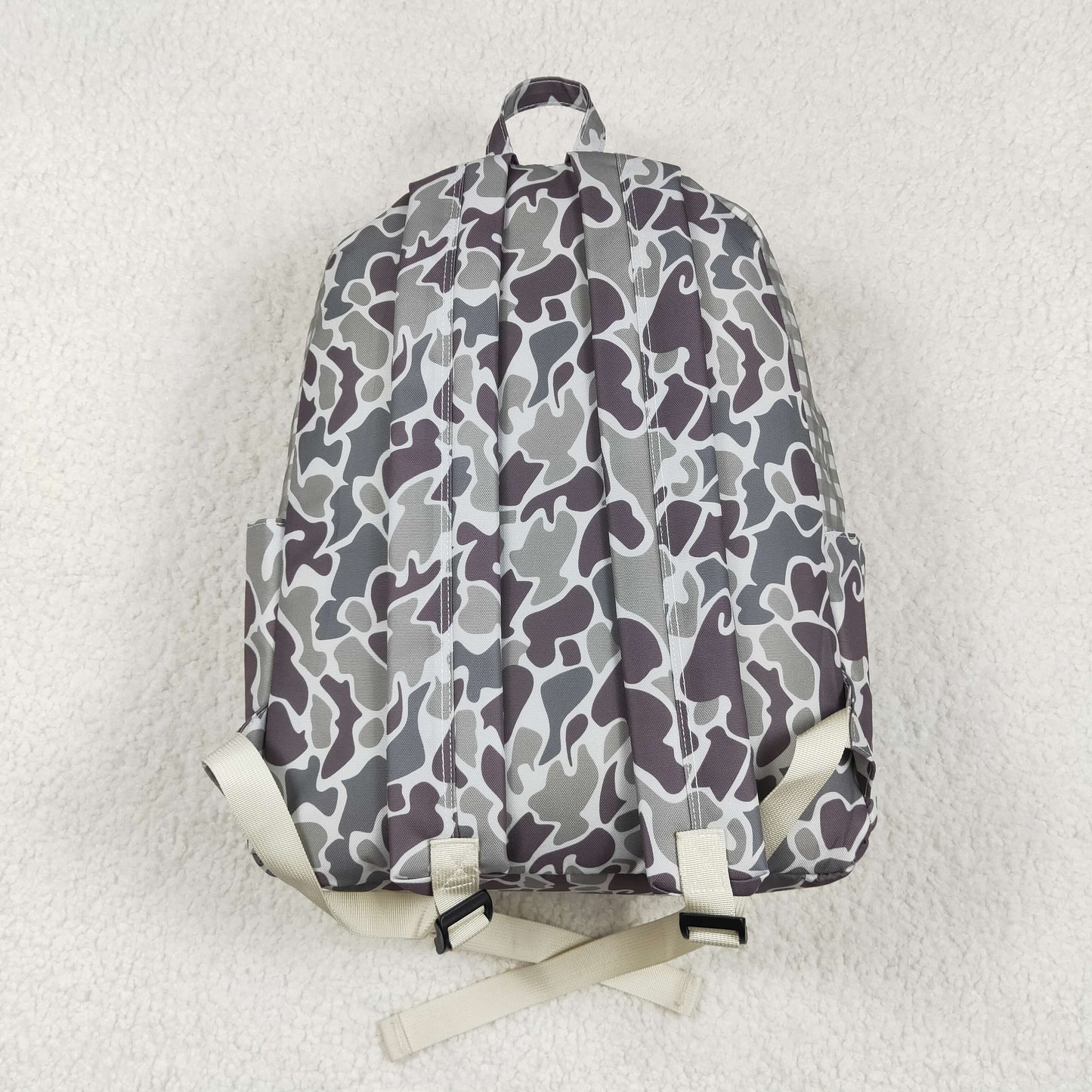 Baby Kids Embroidery Dog Camo Backpack Bags RTS