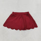 Sibling Baby Girls Kids Pockets Skirts Shorts Bottoms Yoga Active Skorts Clothes RTS