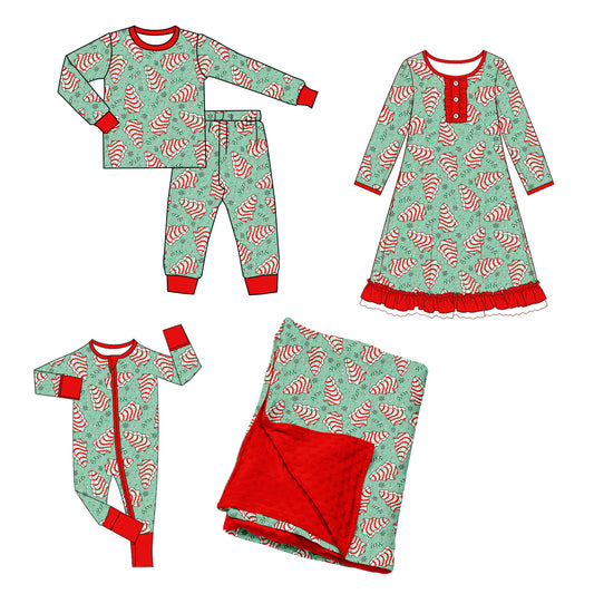 ( Moq 5 Each Style ) Baby Girls Kids Christmas Sibling Romper Nightgown Dress Set Blanket Clothing