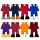 ( Moq 5 Each Style ) Sibling Baby Girls Infant Long Sleeves Team Rompers Clothes