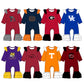 ( Moq 5 Each Style ) Sibling Baby Girls Infant Long Sleeves Team Rompers Clothes