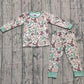 Baby Boy Long Sleeves Deer Camo Shirt Pants Pajamas Set RTS