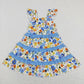 GSD0682 Easter Baby Boy Floral Ruffle Dress