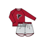 ( Moq 5 Each Style ) Baby Boys Girls Kids Team Sibling Jumpsuits Sets Swimsuits Red Clothes