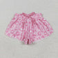 Baby Girl Toddler Leopard Flower Baseball Strawberry Sibling Summer Shorts Bottoms RTS