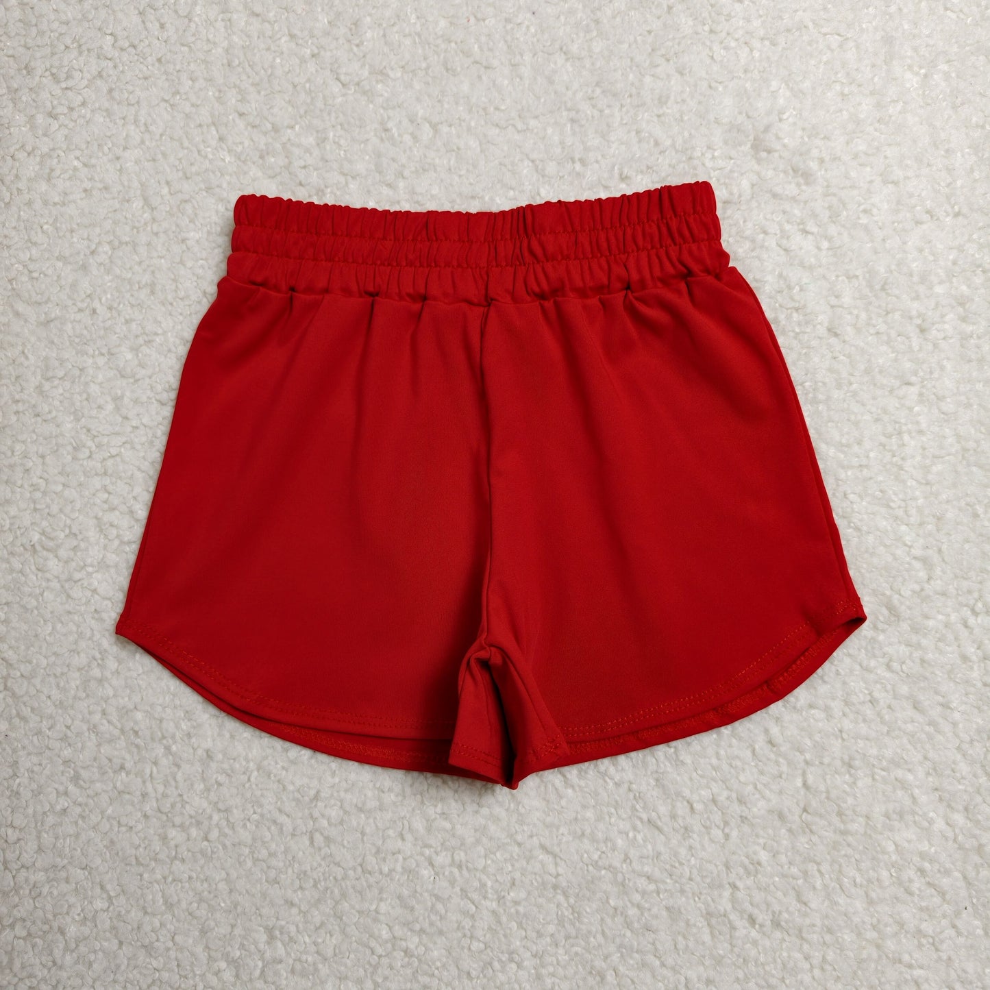 Baby Girls Kids Red Shorts Bottoms Yoga Active Clothes RTS