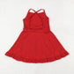 Baby Girl Red Yoga Sports With Shorts Dress