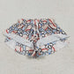 Baby Girl Baseball Flower Shorts Bottoms RTS