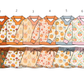 ( Moq 5 Each Style ) Sibling Baby Girls Kids Long Sleeves Pumpkins Shirts Skorts Sets Fall Clothes