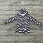 Baby Boys Kids Long Sleeves Fish Buttons Pocket Hoodie Shirt RTS