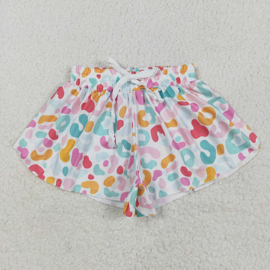 Baby Girl Summer Green Yellow Leopard Shorts Bottoms RTS
