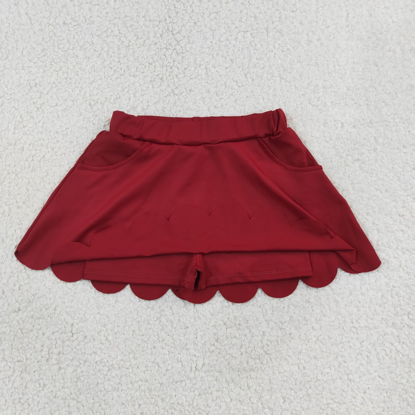 Sibling Baby Girls Kids Pockets Skirts Shorts Bottoms Yoga Active Skorts Clothes RTS