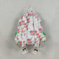 Baby Girls Kids Flower Green Plaid Ruffle Backpack Bags RTS