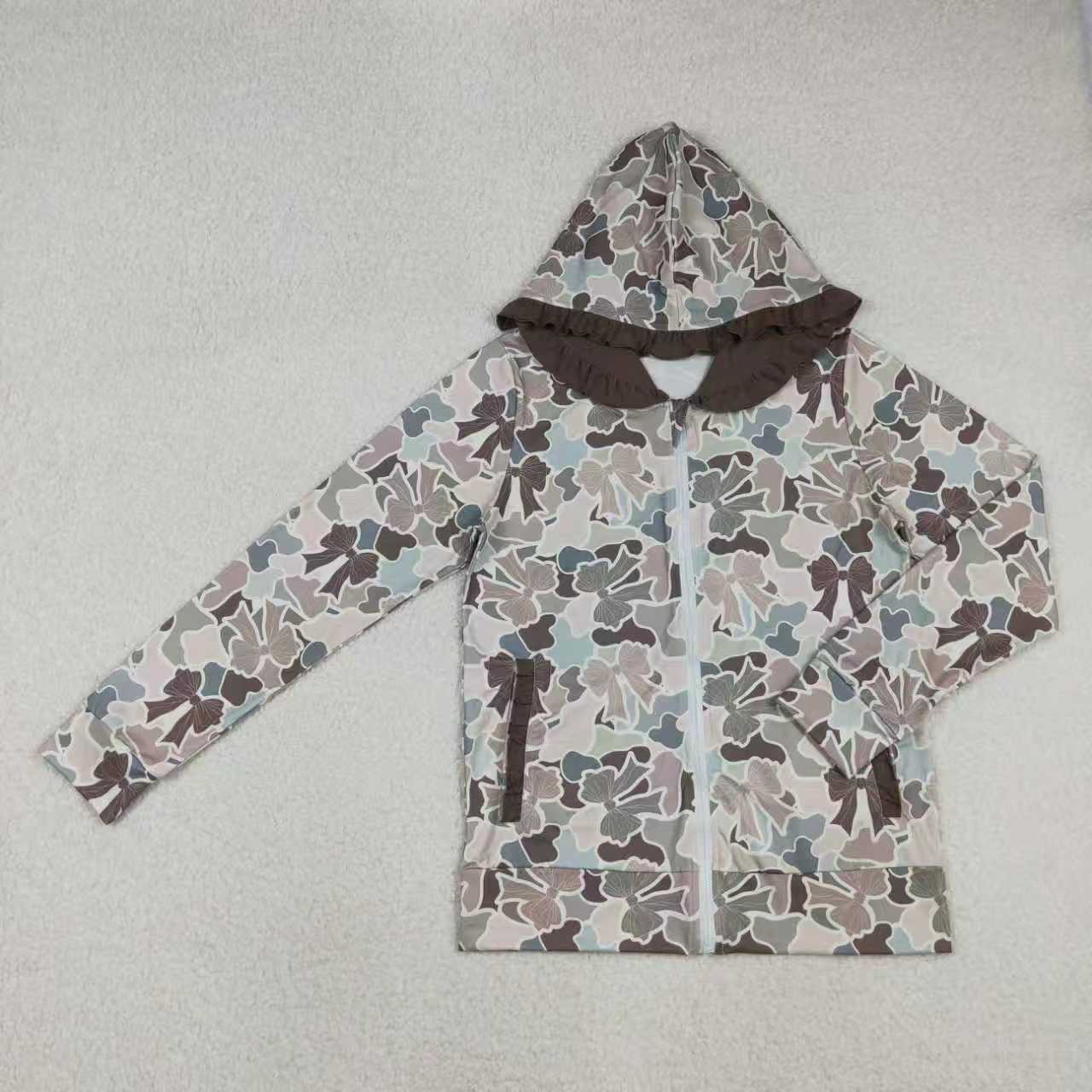 Sibling Baby Boys Adult Dogs Ducks Deer Camo Zipper Hoodie Pockets Hunting Coats Family RTS