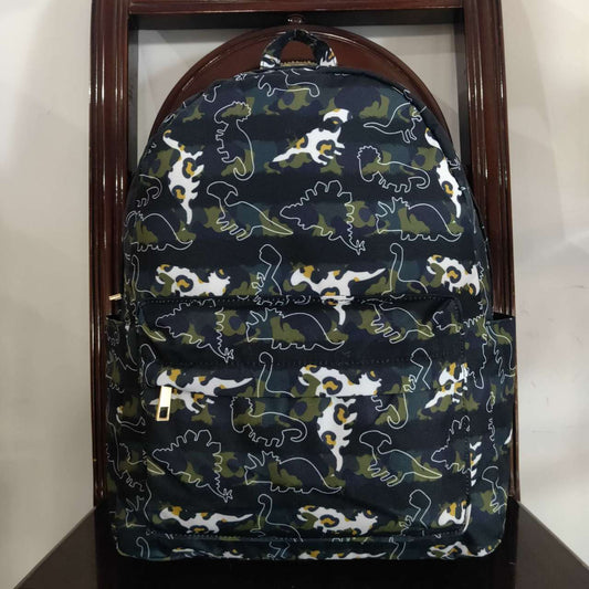 BA0155 Baby Boy Dinosaurs Camo Backpack