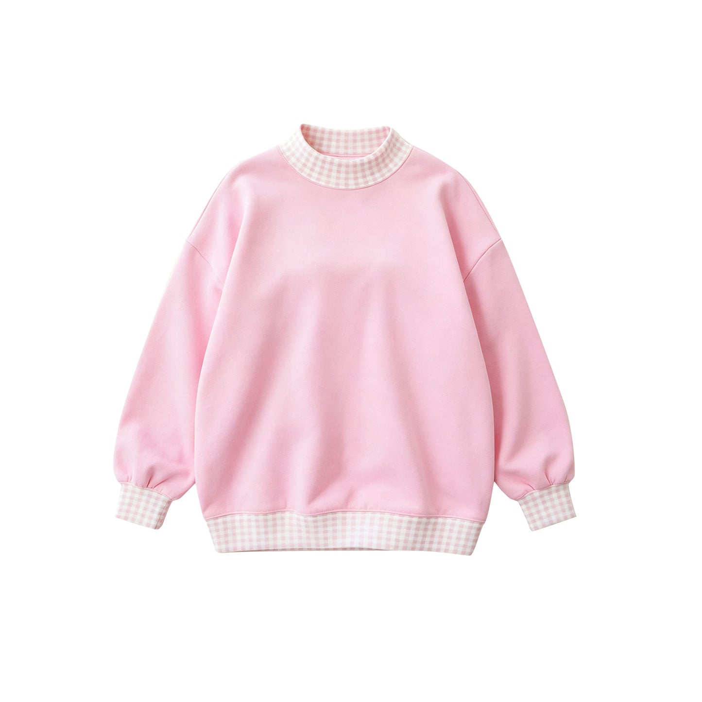 ( Moq 5 ) Preorder Adult Women Long Sleeves Shirt Tops Pink Pullover Clothes