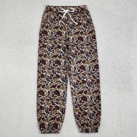 Adult Women Duck Camo Pocket Bottom Active Wear Joggers Pants RTS