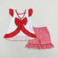 BSSO0419 Baby Boy Embroidery Crawfish Stripes Shirt Plaid Shorts Set