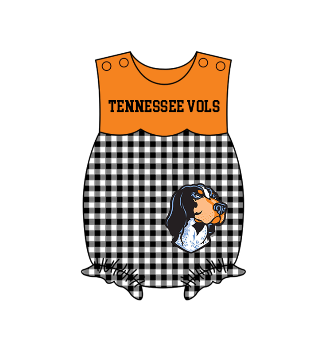 ( Moq 5 Each Style ) Baby Boys Girls Kids Dog Plaid Team Sibling Rompers Dress Sets