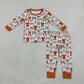 Sibling Girls Kids Long Sleeves Bows Shirt Pants Set Romper Fall Clothes RTS