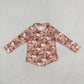 Baby Boys Kids Long Sleeves Ghosts Halloween Buttons Shirt Tops RTS