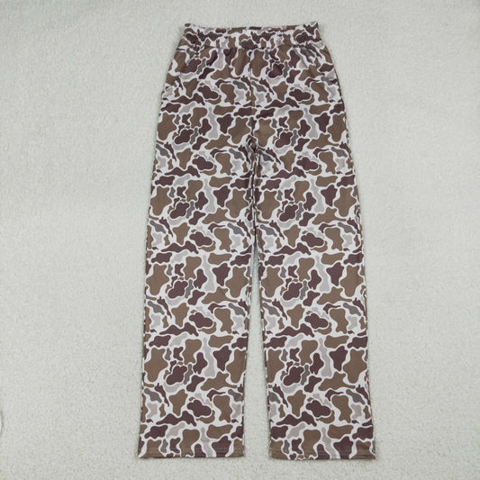 Adult Women Camo Pockets Pants Southern Bottom RTS