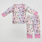 Baby Girl Long Sleeves Singer Sibling Pajamas Clothes Set