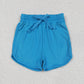 Baby Girl Toddler Shorts Active Yoga Blue Bottoms RTS
