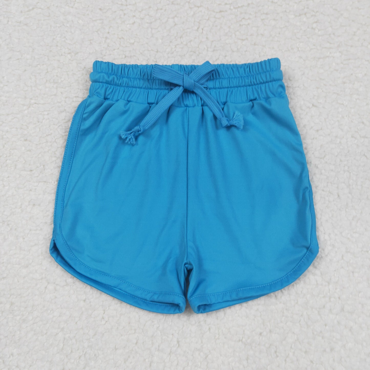 Baby Girl Toddler Shorts Active Yoga Blue Bottoms RTS
